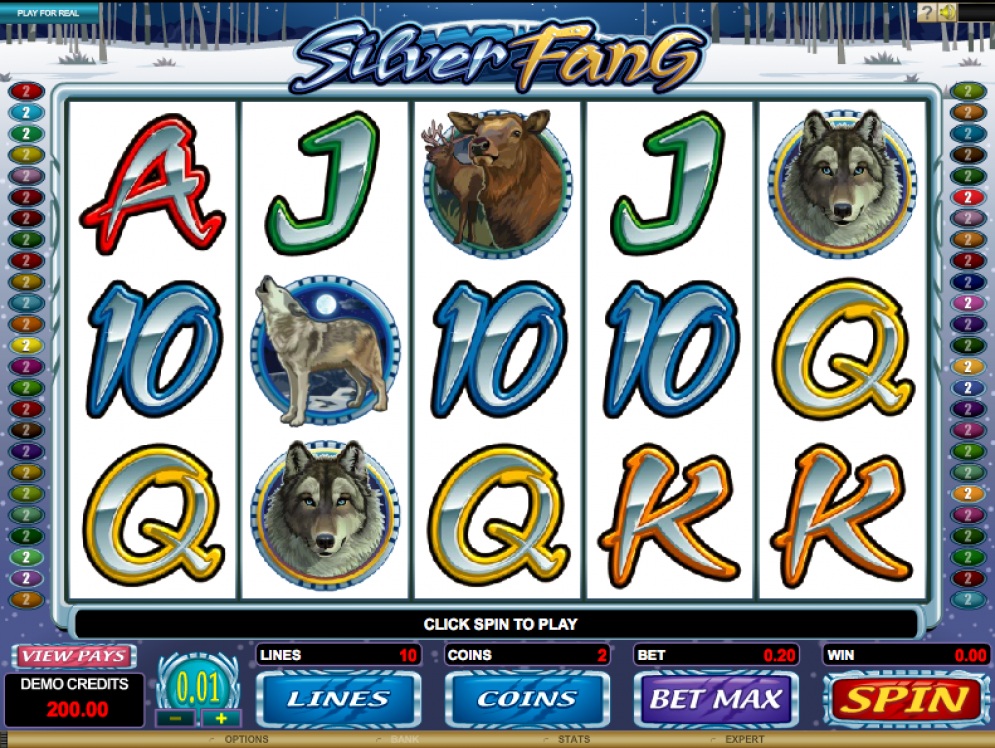 Автоматы игровые «Silver Fang» ждут вас в казино Вулкан